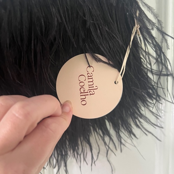 NWT Camila Coelho Feather Top - Picture 5 of 7